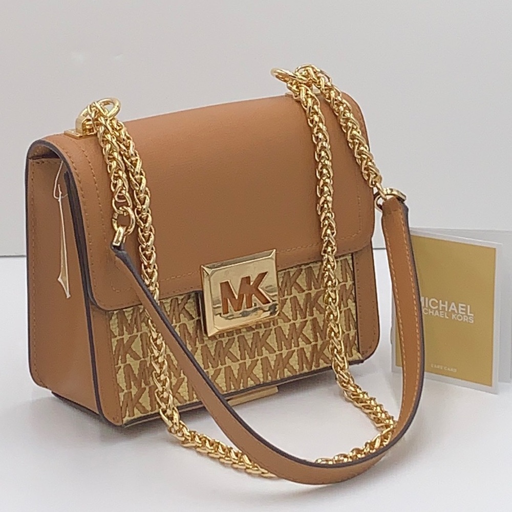 MICHAEL KORS SONIA SMALL SQUARE SHOULDER XBODY - Picture 10 of 16